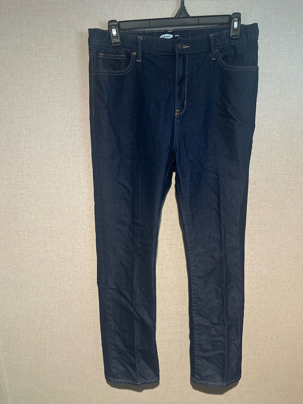 Old Navy Women's 20 Tall Adjustable Dark Wash Skinny Jeans